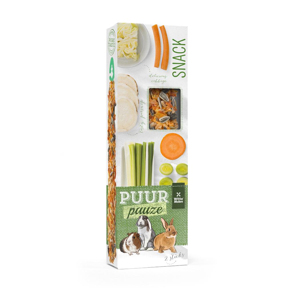 PUUR PAUZE STICKS VEGETABLE 180GR