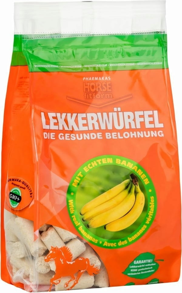 DELICIOUS CUBES W/BANANA 1KG