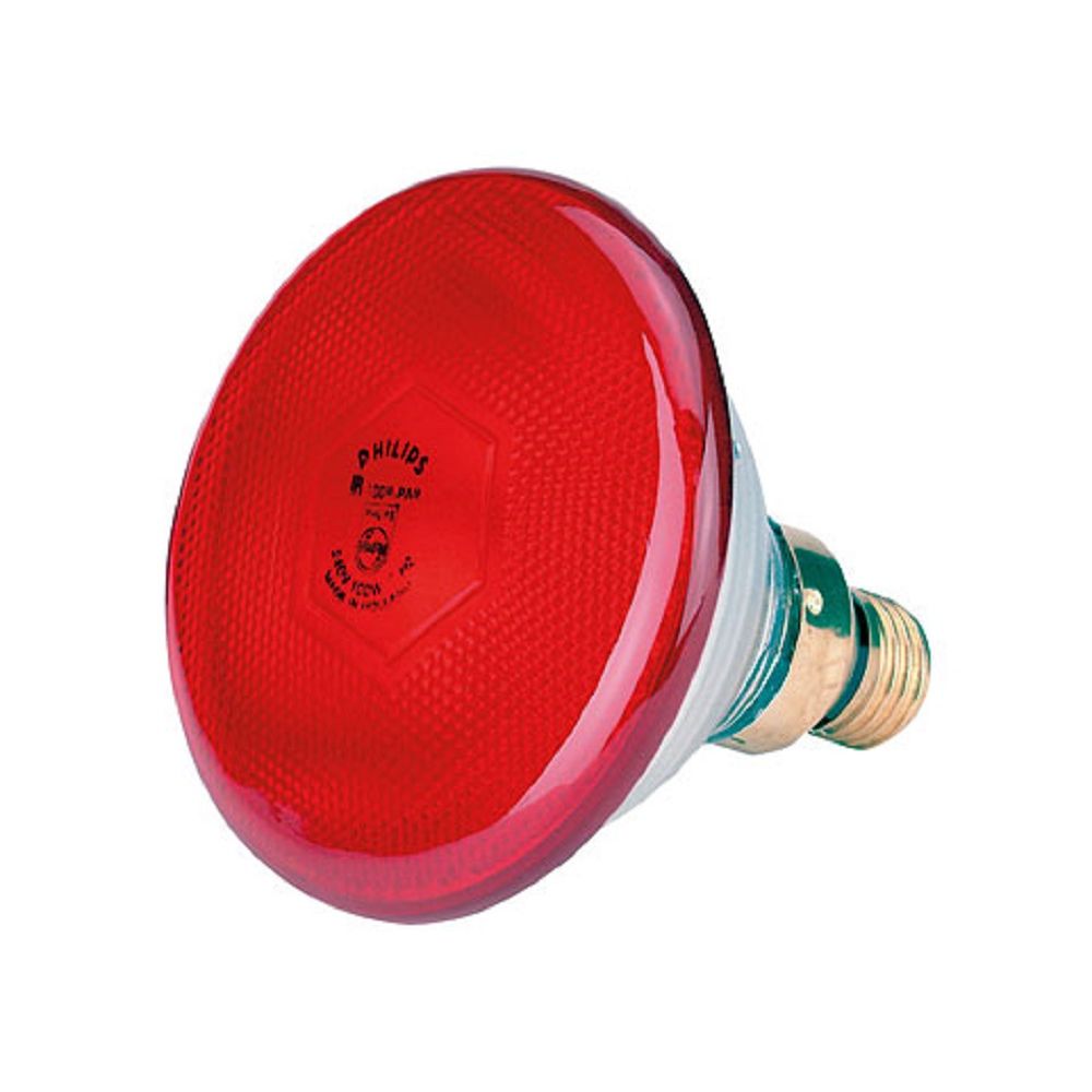 PHILIPS I.R. LAMP 175W RED/CLEAR