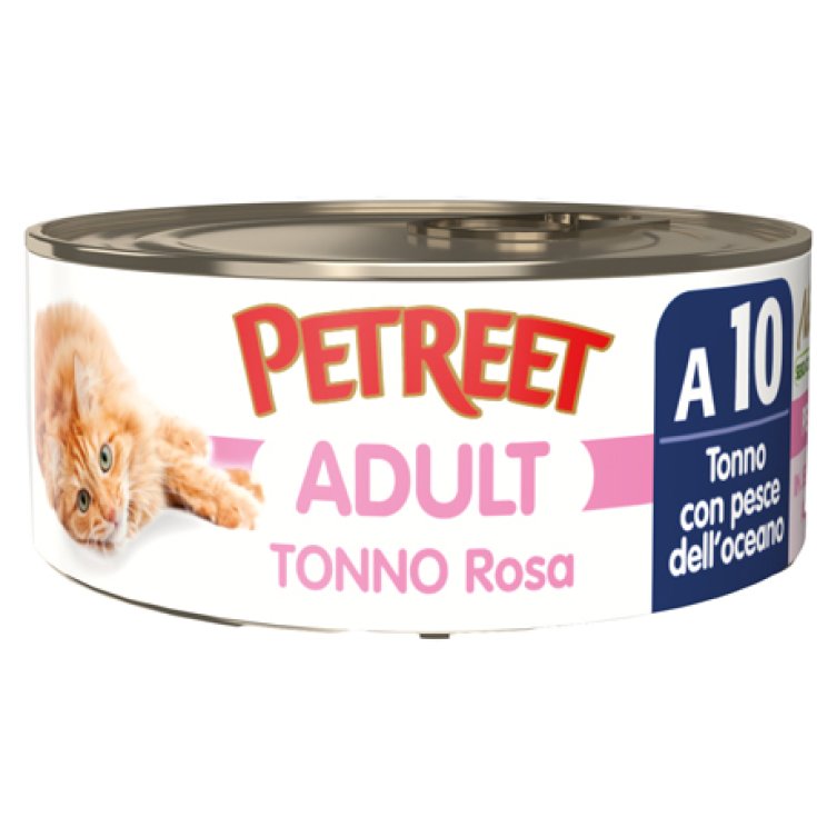 PETREET A10 TONNO ROSA PESCE OCEANO 70G