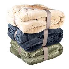 EBI KOPENHAGEN PLAID DARK BLUE 200X150CM