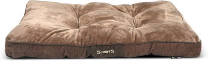 SCRUFFS CHESTER MATTRESS L - CHOCOLATE