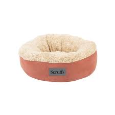 SCRUFFS COSY CAT BED 45CM ASST COLOURS
