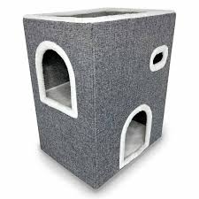 DUVO+ GORDON  CAT SCRATCHER HOUSE GREY