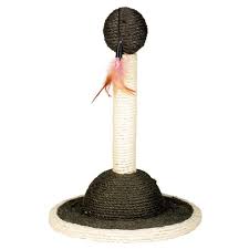 DUVO+ GLOBE SCRATCHING POST GREY/WHITE