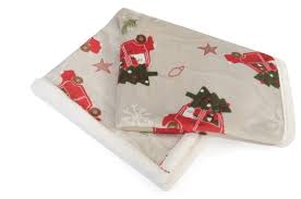 CHRISTMAS SUPERSOFT BLANKET 120x75cm