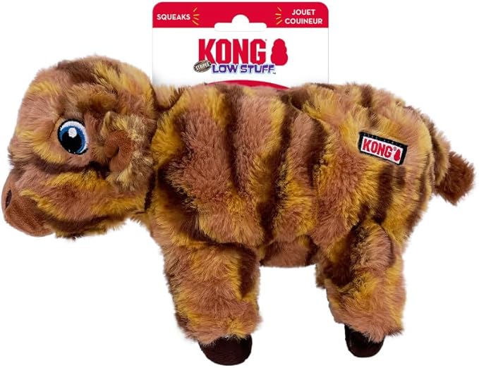 KONG LOW STUFF STRIPES COW BROWN