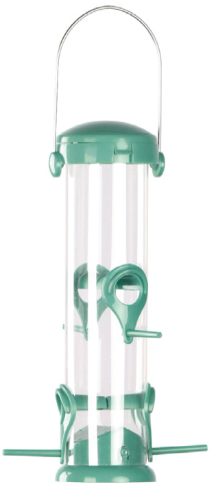 17957 - 4 STATION TUBE FEEDER 16X16X28CM