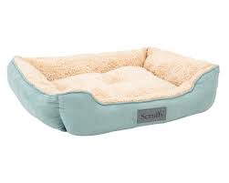 SCRUFFS COSY BOX BED M SAGE GREEN