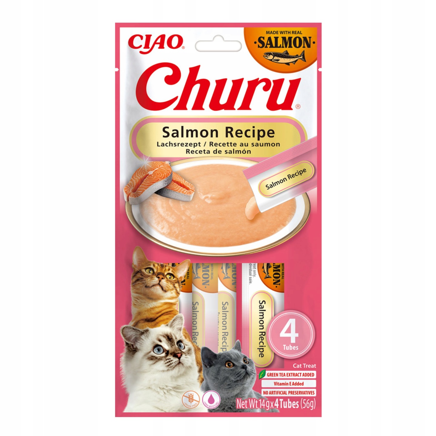 CHURU 681 SALMON RECIPE X 4 TUBES