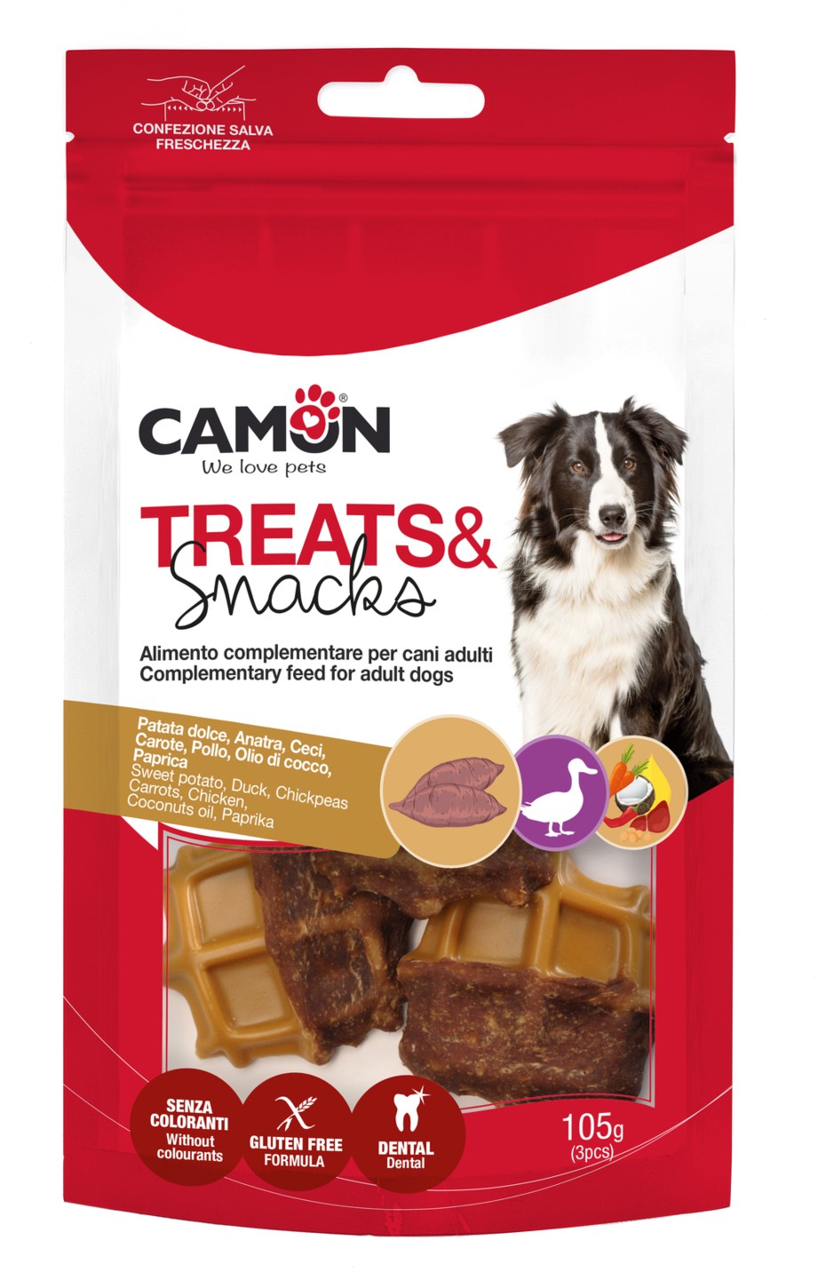 AE562 WAFFLES ASSORTED FLAVOURS 105G