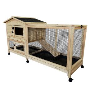 DUVO WOODLAND HUTCH WHEELS HOPPY PINUS