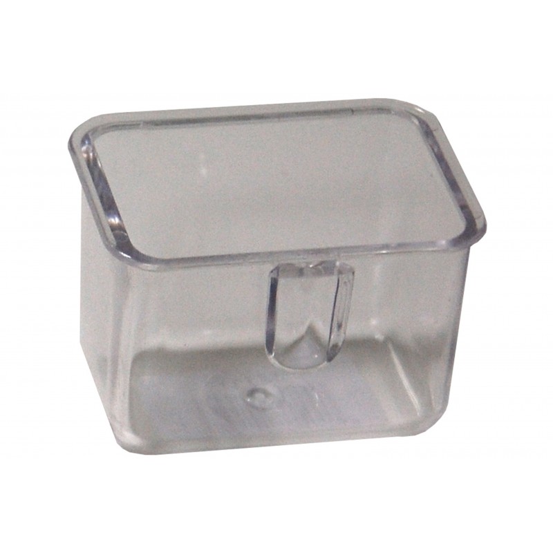 14131 - PLASTIC FEEDER W/GRILL 6X4X4.5CM