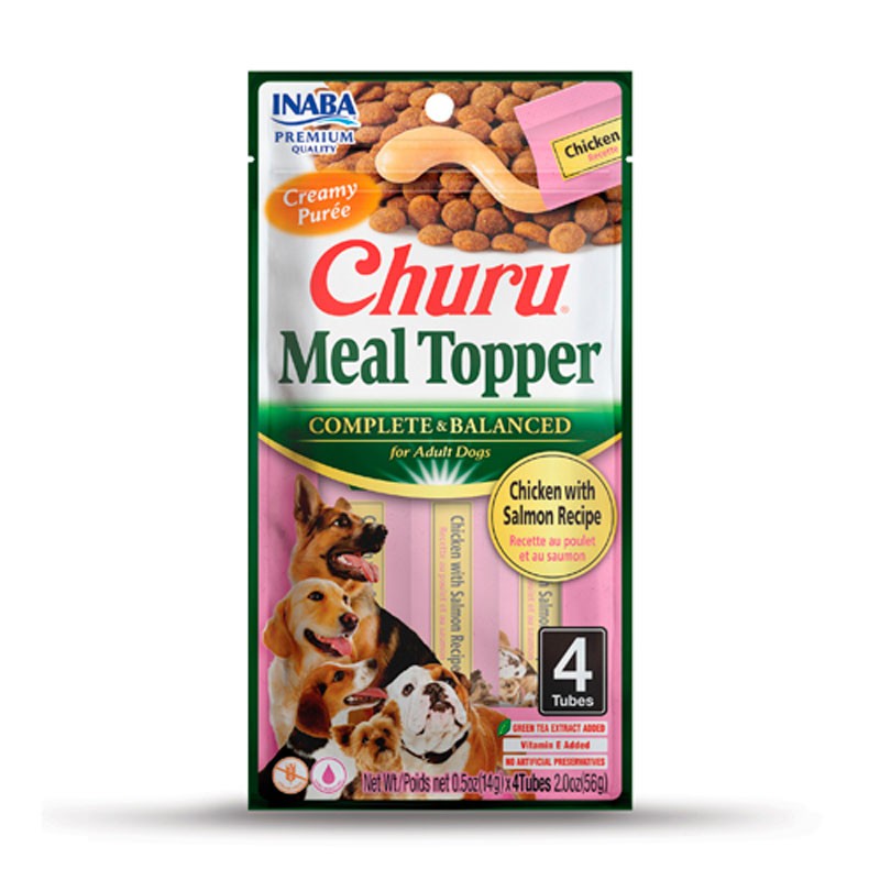 CHURU DOG MEAL TOPPER 902 CHICKEN/SALMON