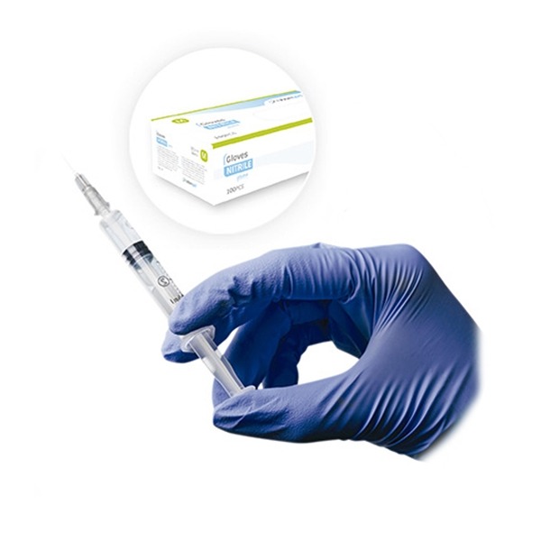 RACLAC NITRILE GLOVES MEDIUM *100