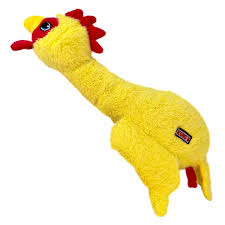KONG SCRUFFS CHICKEN M/L YELLOW