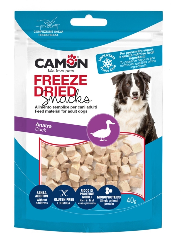 FREEZE DRIED DUCK CUBES 80G