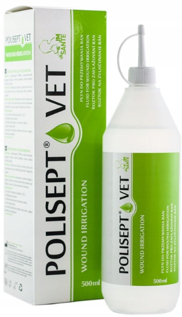 POLISEPT VET WOUND IRRIGATION 500ML