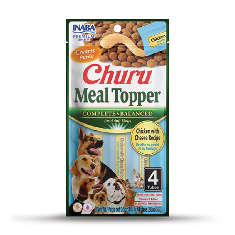 CHURU DOG MEAL TOPPER 903 CHICKEN/CHEESE