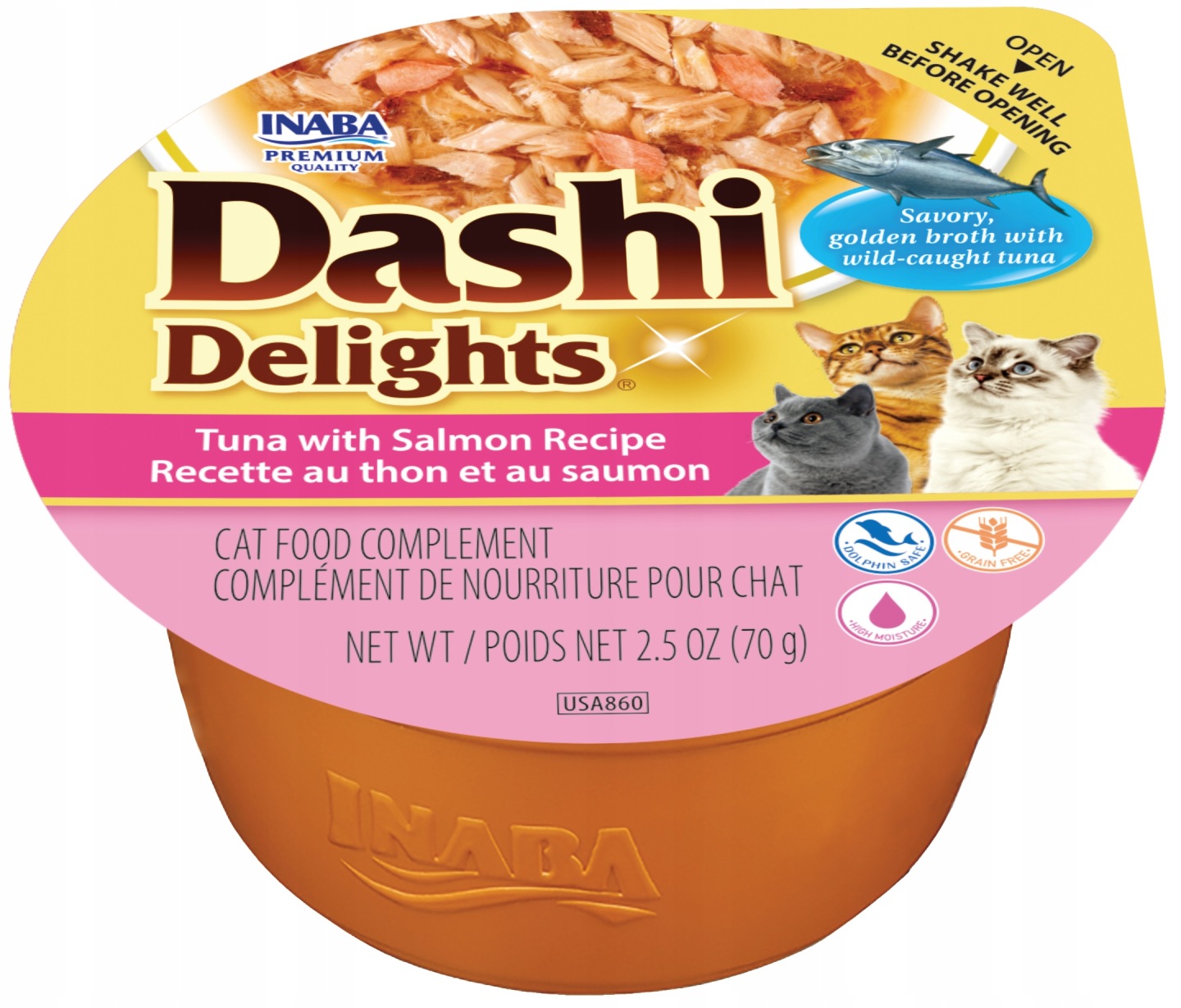 DASHI DELIGHTS 860 TUNA W/SALMON