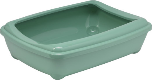 ARIST-O-TRAY+RIM-LARGE SOFT GREEN