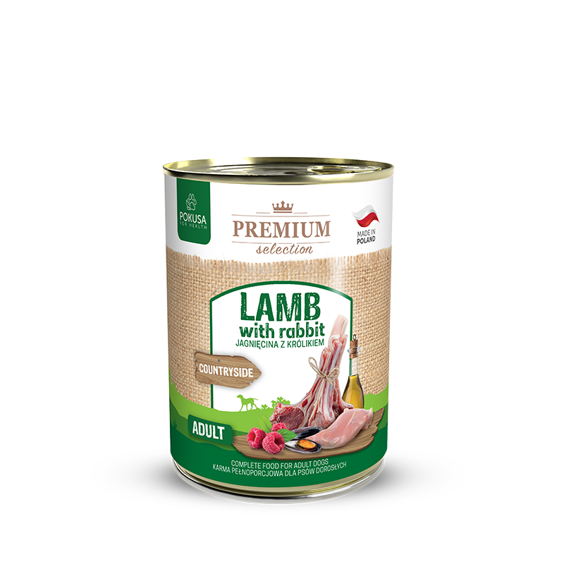 KARMA PREMIUM SELECTION 100% LAMB/RABBIT 400G