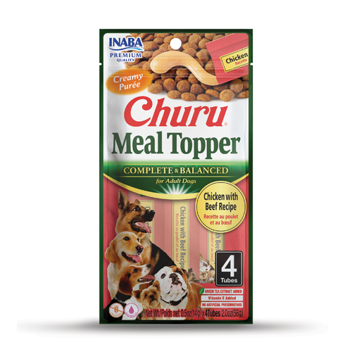 CHURU DOG MEAL TOPPER 904 CHICKEN/BEEF
