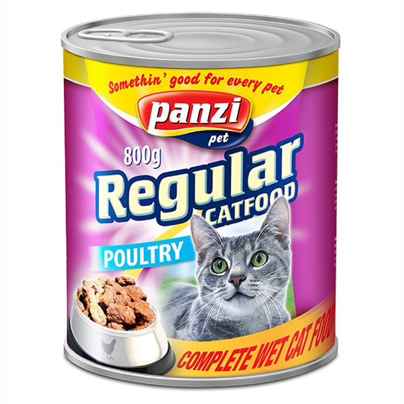 PANZI REGULAR CAT POULTRY 800G