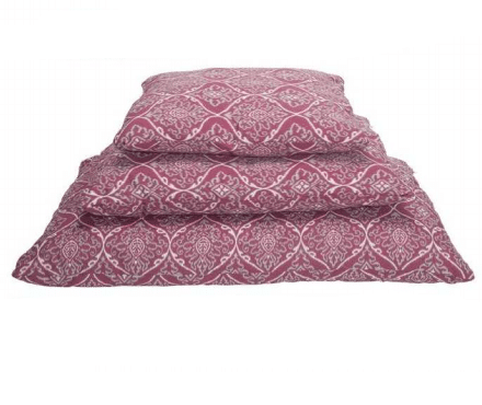 CC079/F D SHAPED DAMASK BEDS X 2PCS