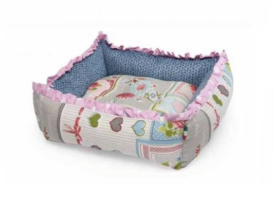 CC087/A ROSE BED W/FRILL 50X50X15
