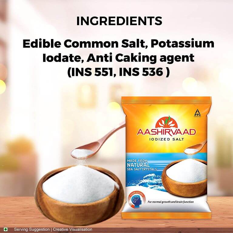 Tata Salt Tata Lite Salt - 15% Low Sodium Iodised Salt Helps Blood