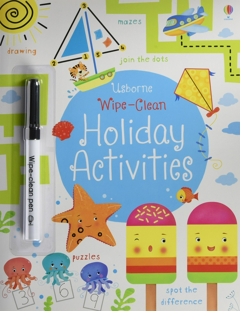WIPE-CLEAN HOLIDAY ACTIVITIES