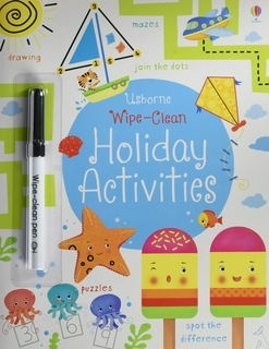 WIPE-CLEAN HOLIDAY ACTIVITIES