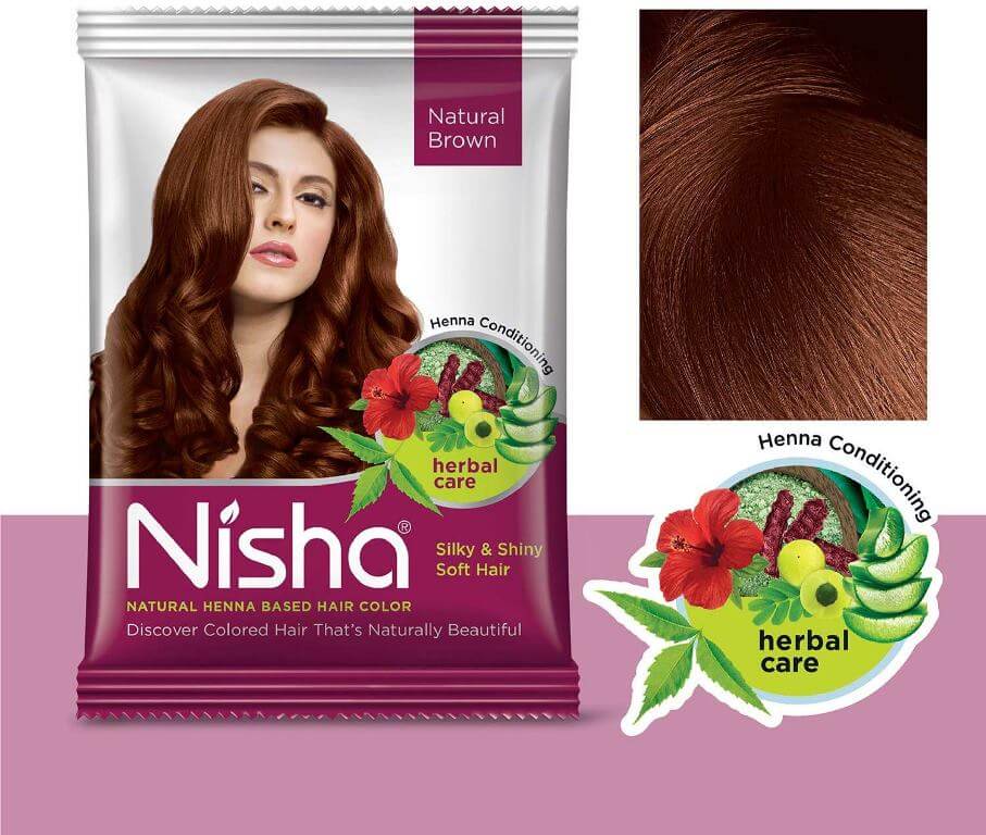 Buy Brown Hair Color - Natural Solution for Brown Hair Color - Buddha  Natural