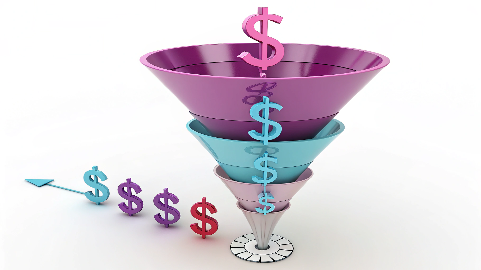 ROI attribution graph