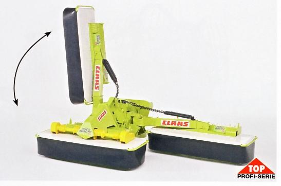 BRUDER CLAAS FALCIATRICE A DISCO 8550C PLUS 02218 BRUDER
