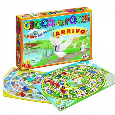 GIOCO OCA SCATOLA SUPER LUSSO 75 ARTI GRAFICHE RUGGERO SALA