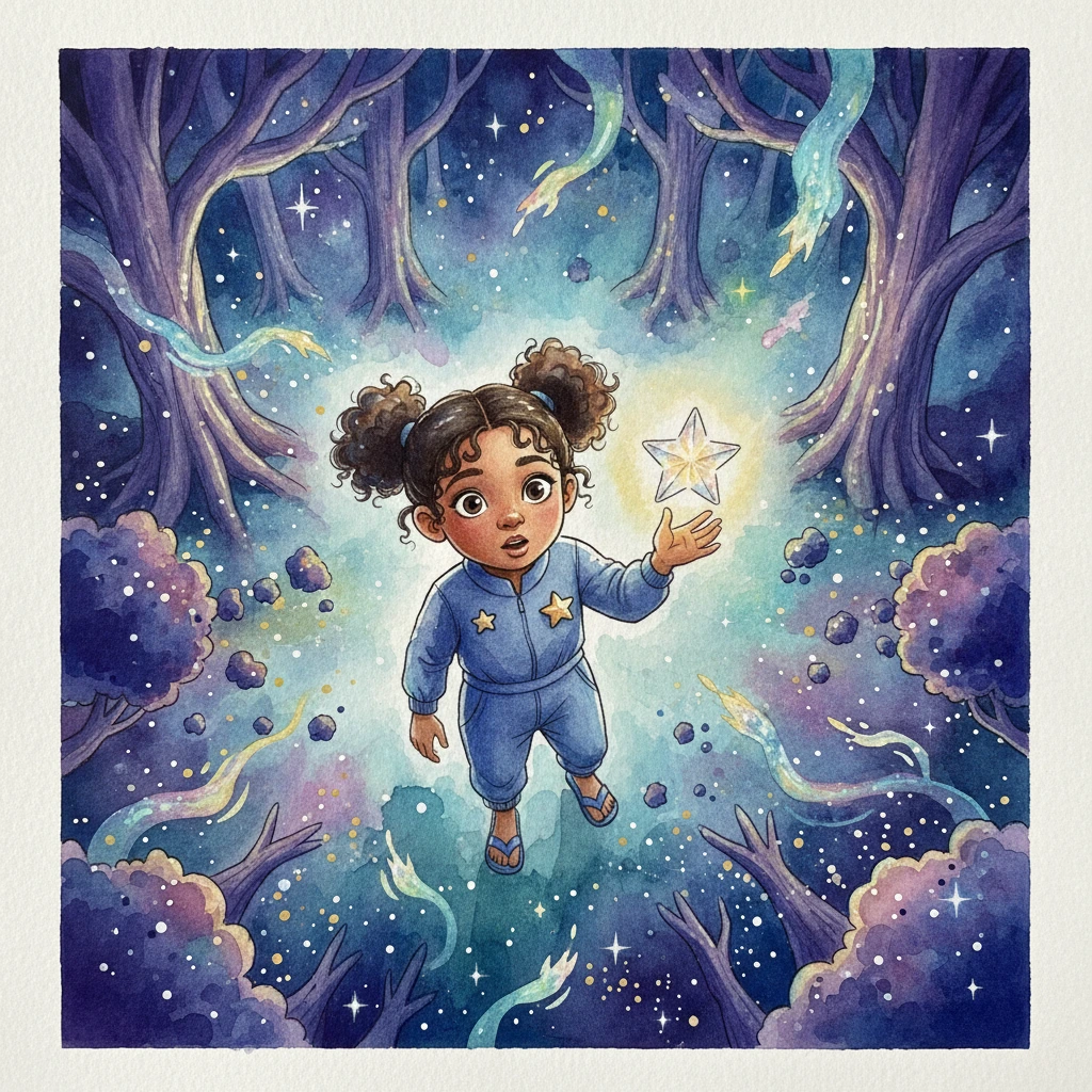 Illustration for Mia and the Lost Star