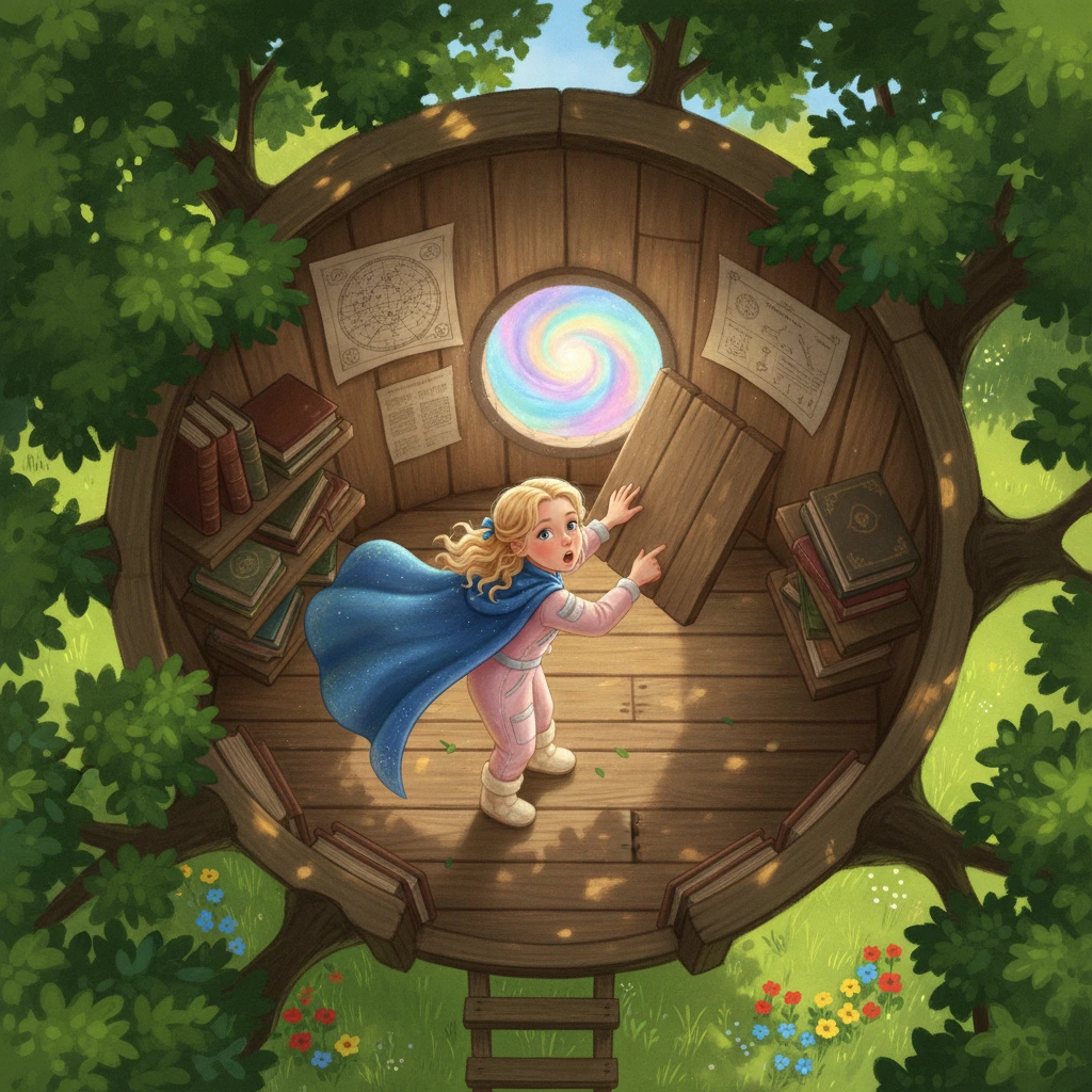 Read the kids story: Helena and the Space Wizard