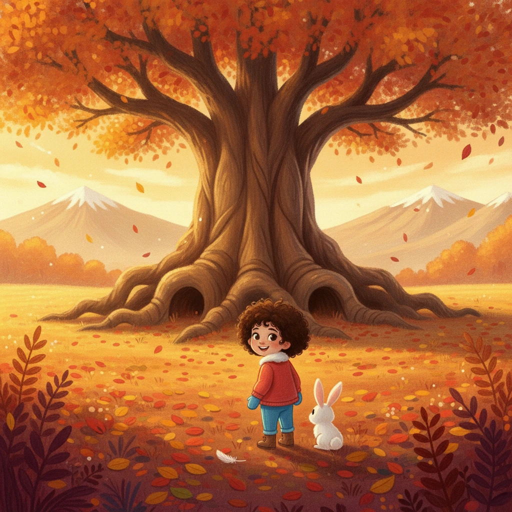 Illustration for Meera's Star Tree Climb