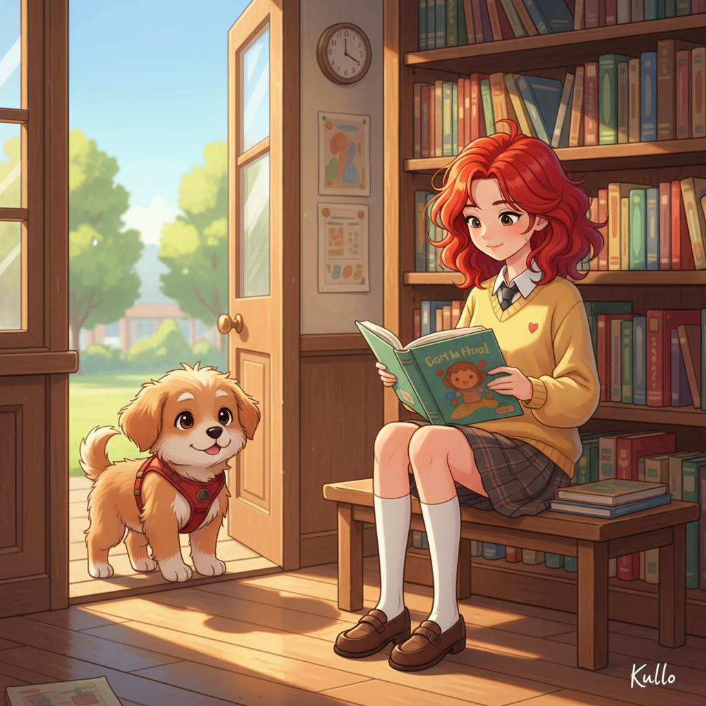 Illustration of चेक का एक बहुत ही खास दोस्त था, जिसका नाम था कुलु। कुलु एक प्यारा, तीन पैरों वाल...