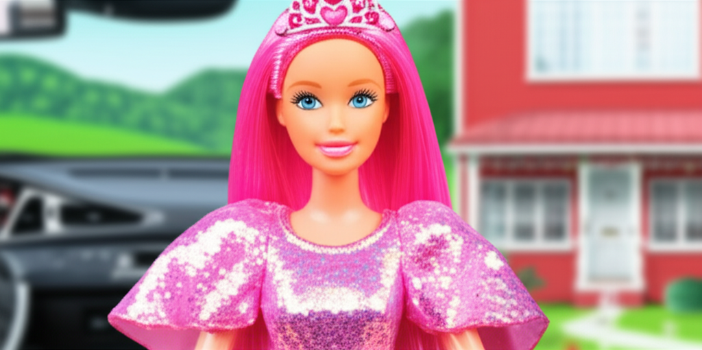 Illustration of My Barbie doll's name is Bella. She is my favorite toy and my best friend, too. ...