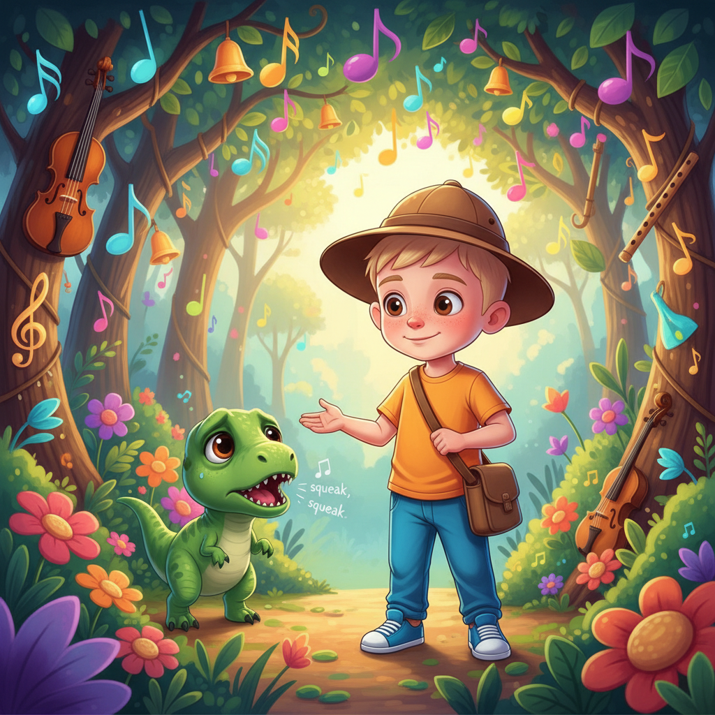 Illustration of One sunny morning, brave explorer Adwitya Kunwar got a top-secret mission. A lit...