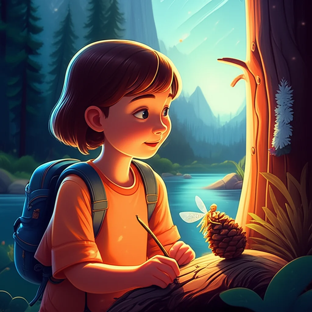Illustration of Cristina loved camping! This year, her family went to Yosemite National Park. As...
