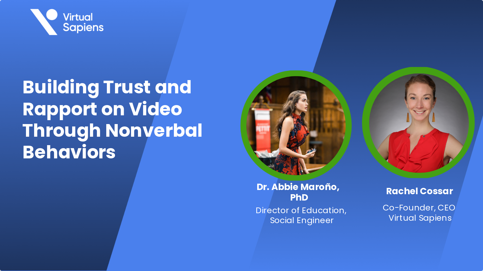 Building Trust and Rapport on Video Through Nonverbal Behaviors thumbnail