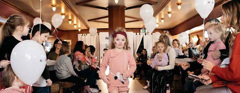 De Abel Tasman als catwalk voor het trendy kinderkledingmerk nOeser