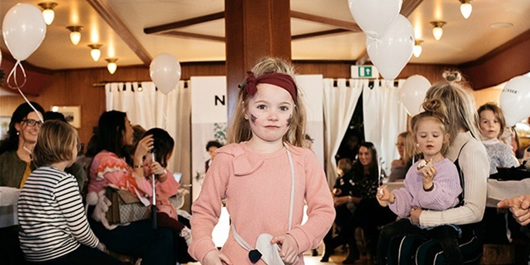 Abel Tasman catwalk kinderkledingmerk nOeser