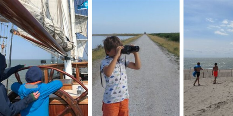 Marker Wadden met kinderen