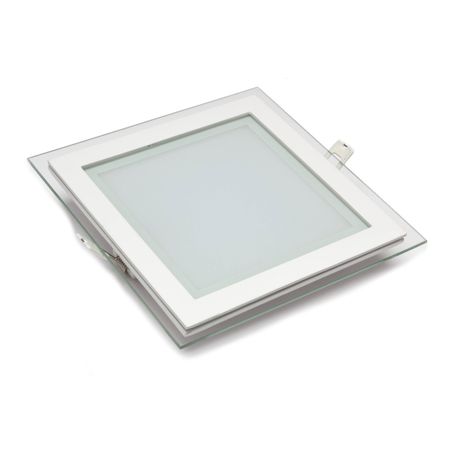 Spot LED, incastrabil, patrat, design sticla, reflexia luminii pe muchie, putere 6W, lumina alb rece doraly.ro imagine noua 2022 2