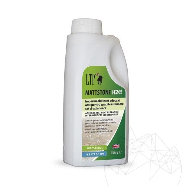 Impermeabilizant puternic ECO piatra naturala (universal), LTP Mattstone H2O 1L